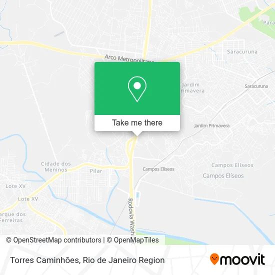 Torres Caminhões map