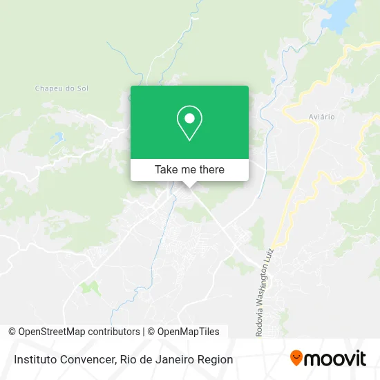 Instituto Convencer map