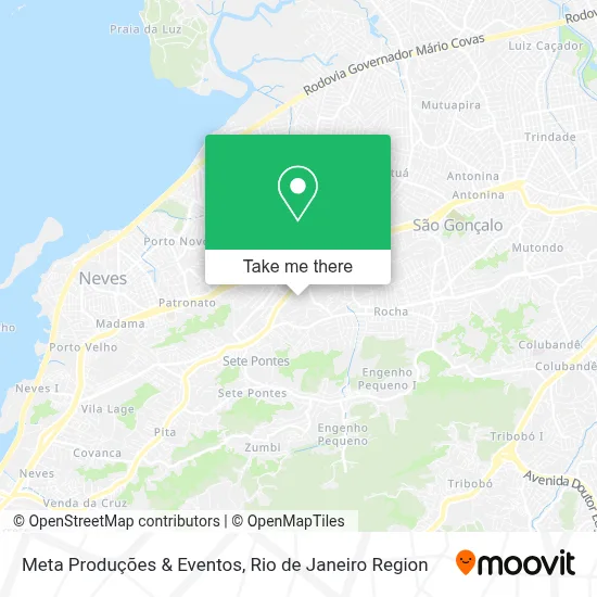 Meta Produções & Eventos map