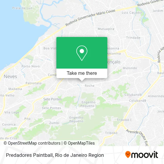 Predadores Paintball map