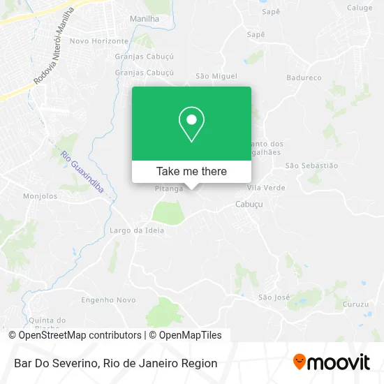 Bar Do Severino map