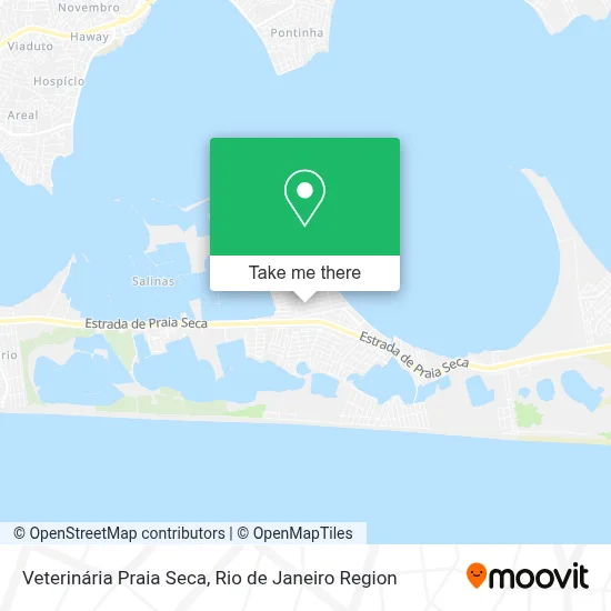 Veterinária Praia Seca map