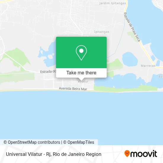 Universal Vilatur - Rj map