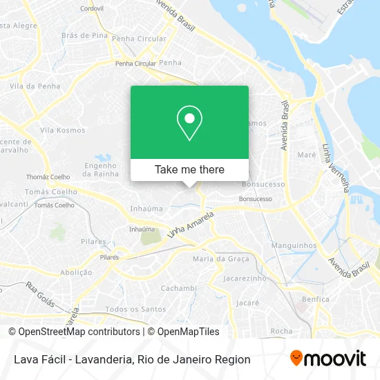 Lava Fácil - Lavanderia map