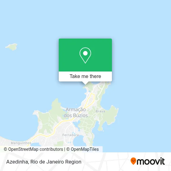 Azedinha map