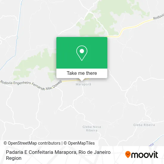 Padaria E Confeitaria Marapora map