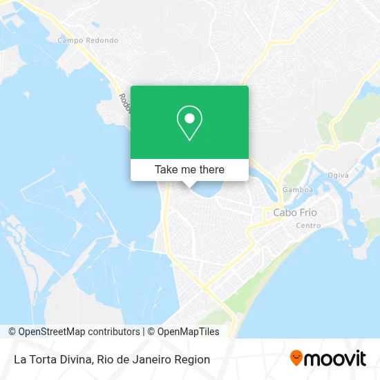 La Torta Divina map