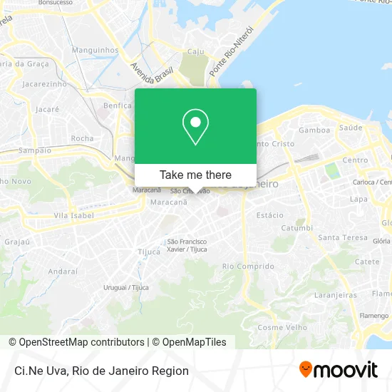 Ci.Ne Uva map