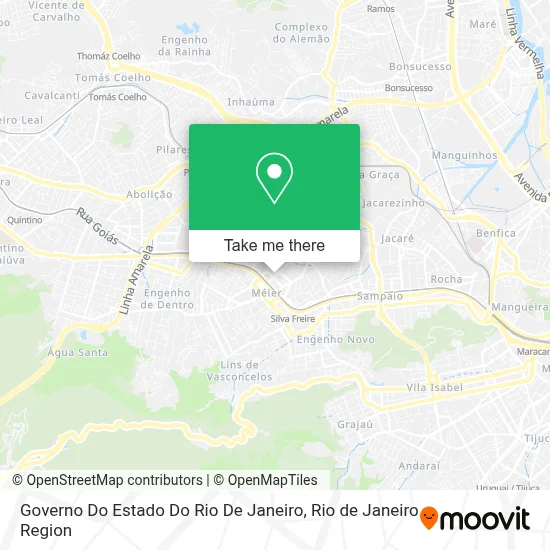 Governo Do Estado Do Rio De Janeiro map
