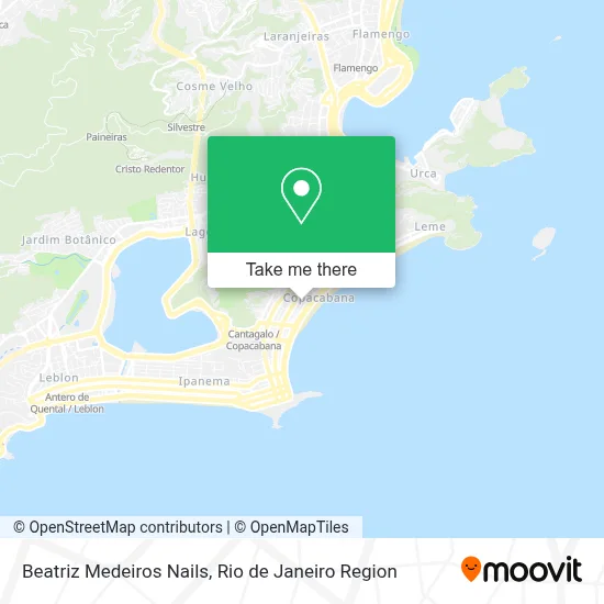 Beatriz Medeiros Nails map