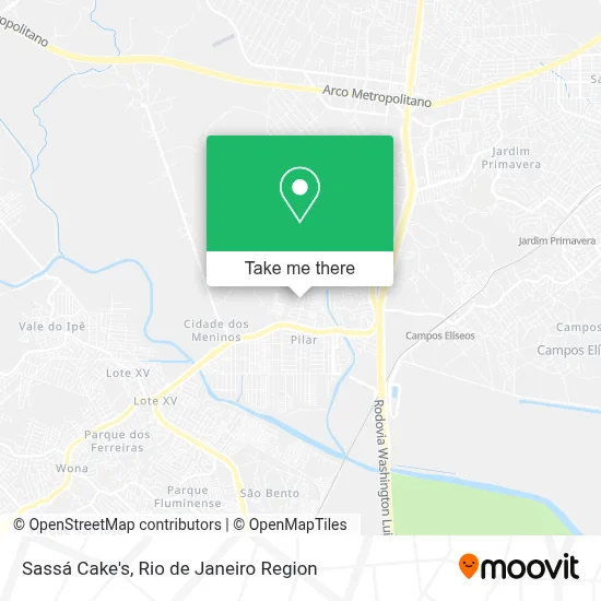 Sassá Cake's map