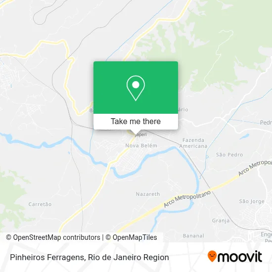 Pinheiros Ferragens map