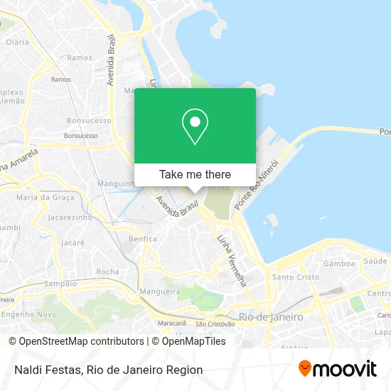 Naldi Festas map