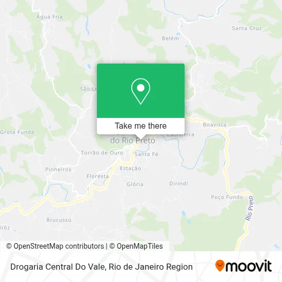Drogaria Central Do Vale map
