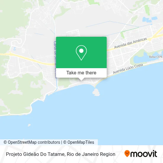 Projeto Gideão Do Tatame map