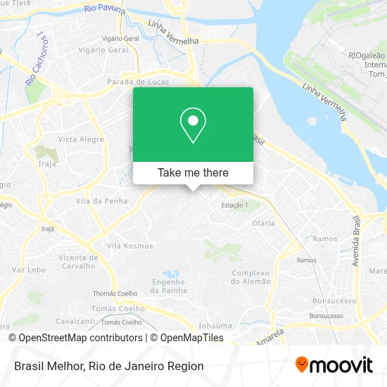 Brasil Melhor map