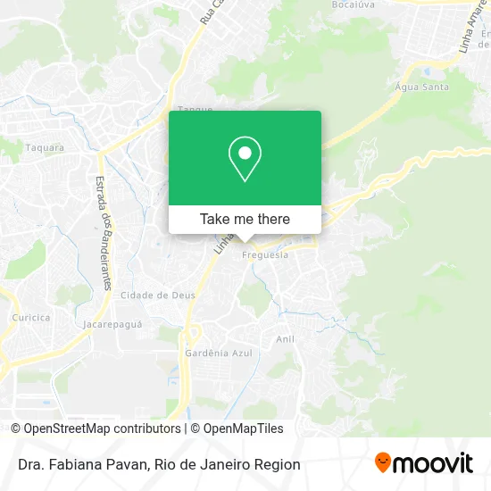Dra. Fabiana Pavan map