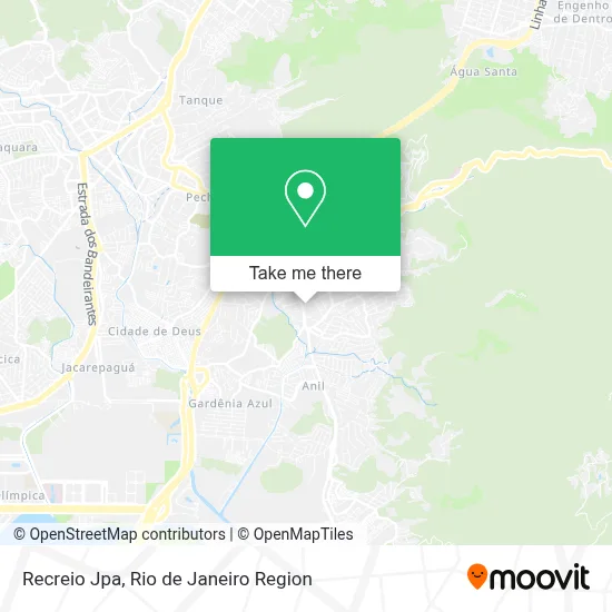 Recreio Jpa map