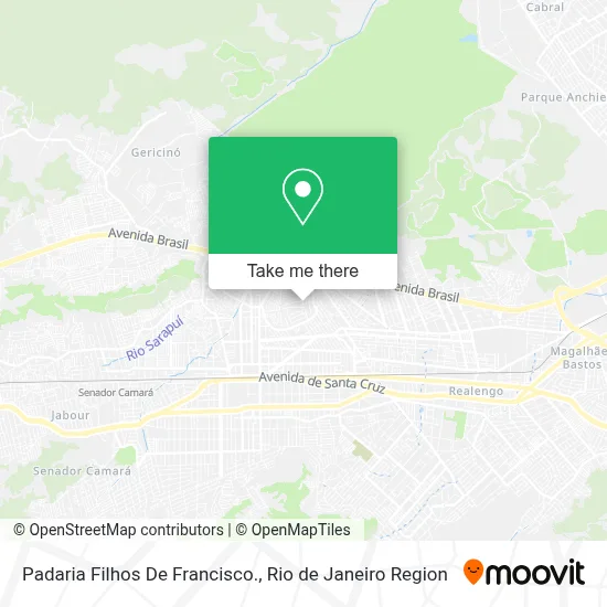 Padaria Filhos De Francisco. map
