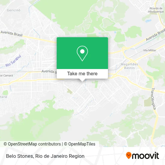 Belo Stones map