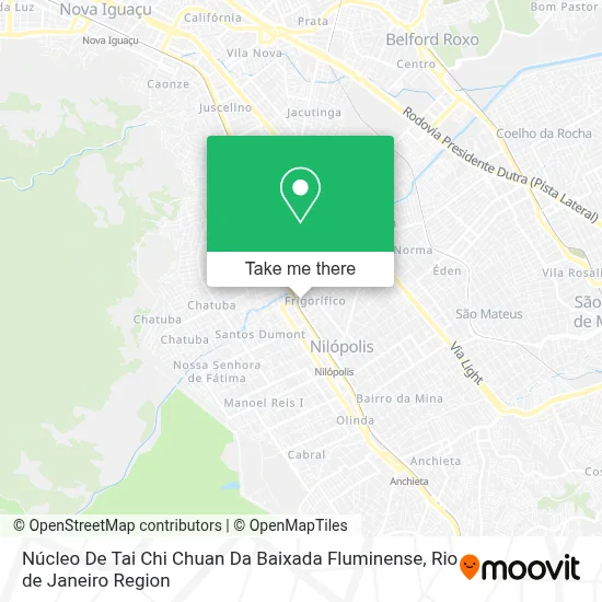 Núcleo De Tai Chi Chuan Da Baixada Fluminense map