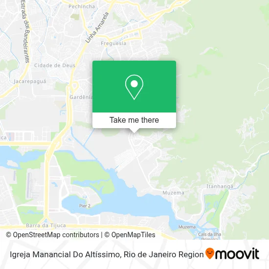 Igreja Manancial Do Altíssimo map
