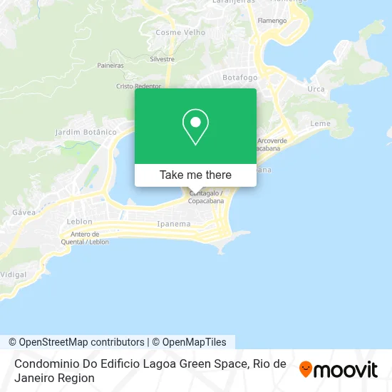 Condominio Do Edificio Lagoa Green Space map