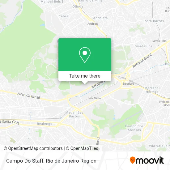 Campo Do Staff map