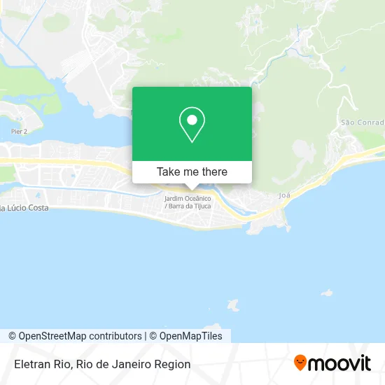 Eletran Rio map