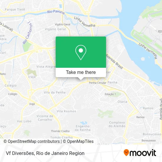 Vf Diversões map