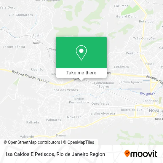Isa Caldos E Petiscos map