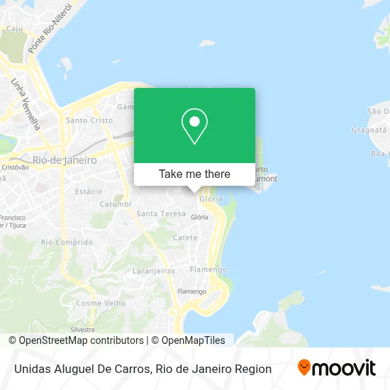 Unidas Aluguel De Carros map