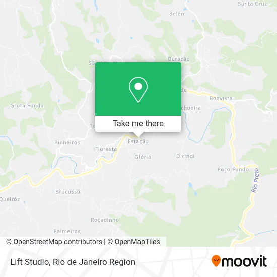 Lift Studio map