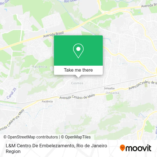 L&M Centro De Embelezamento map