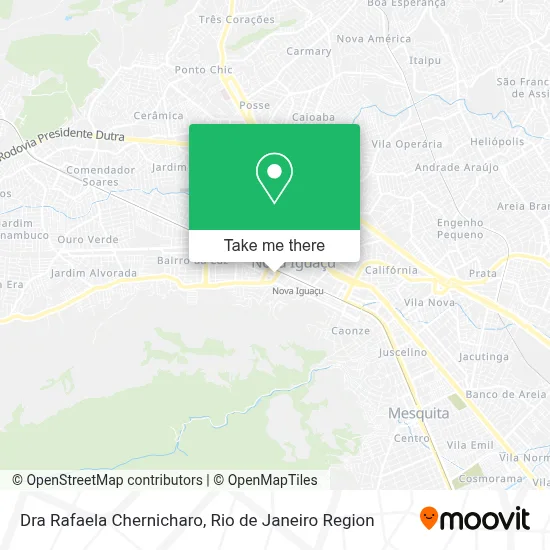 Dra Rafaela Chernicharo map