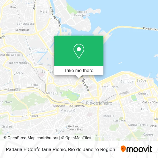Padaria E Confeitaria Picnic map