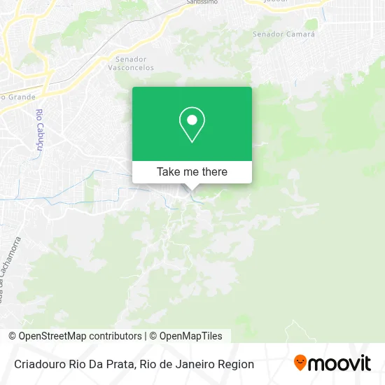 Criadouro Rio Da Prata map