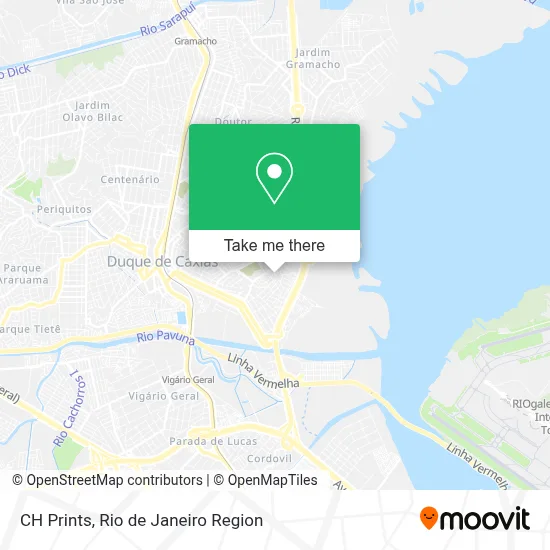 CH Prints map