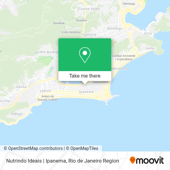 Nutrindo Ideais | Ipanema map