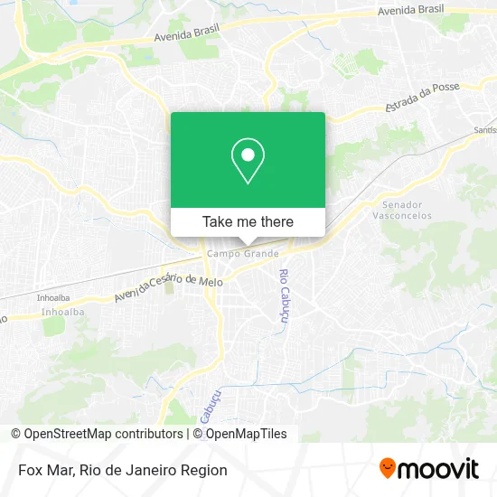 Fox Mar map