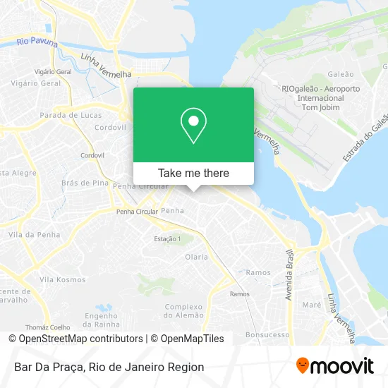 Bar Da Praça map
