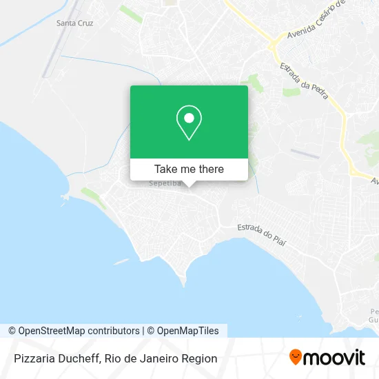 Pizzaria Ducheff map