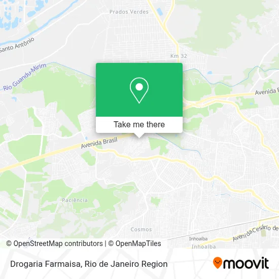 Drogaria Farmaisa map