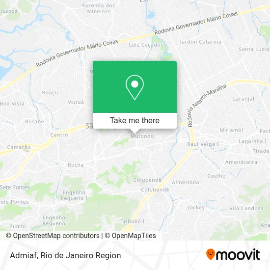 Admiaf map