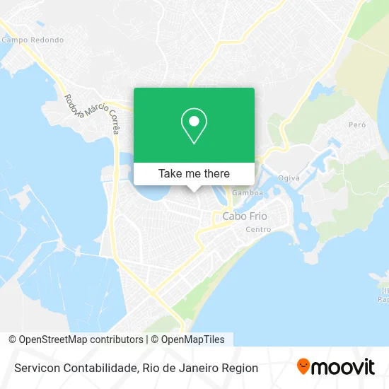Servicon Contabilidade map