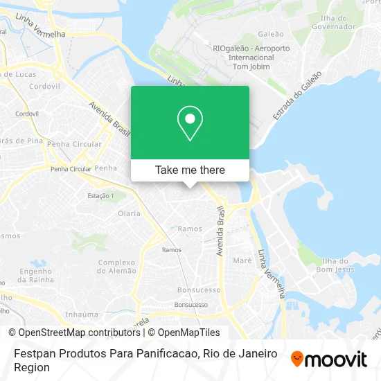 Festpan Produtos Para Panificacao map