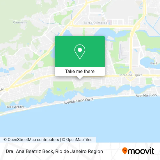 Dra. Ana Beatriz Beck map