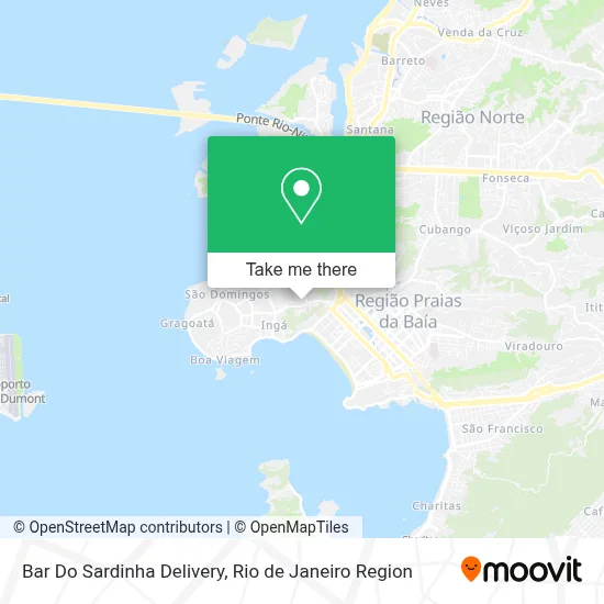 Bar Do Sardinha Delivery map