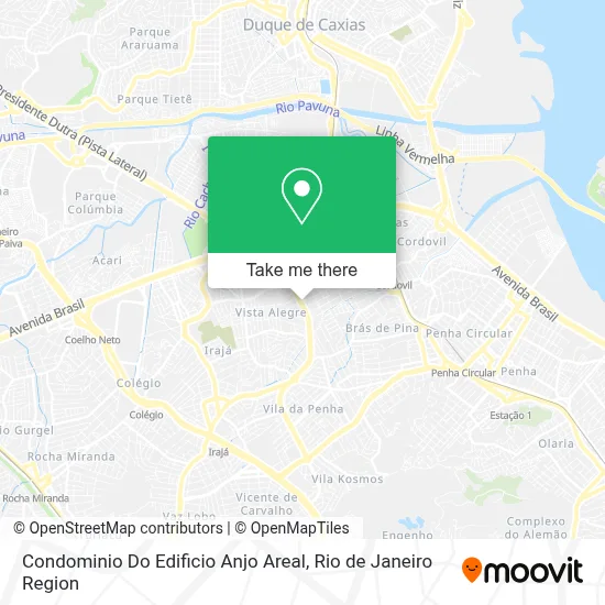 Condominio Do Edificio Anjo Areal map
