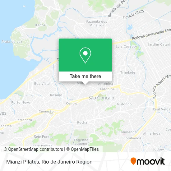 Mianzi Pilates map